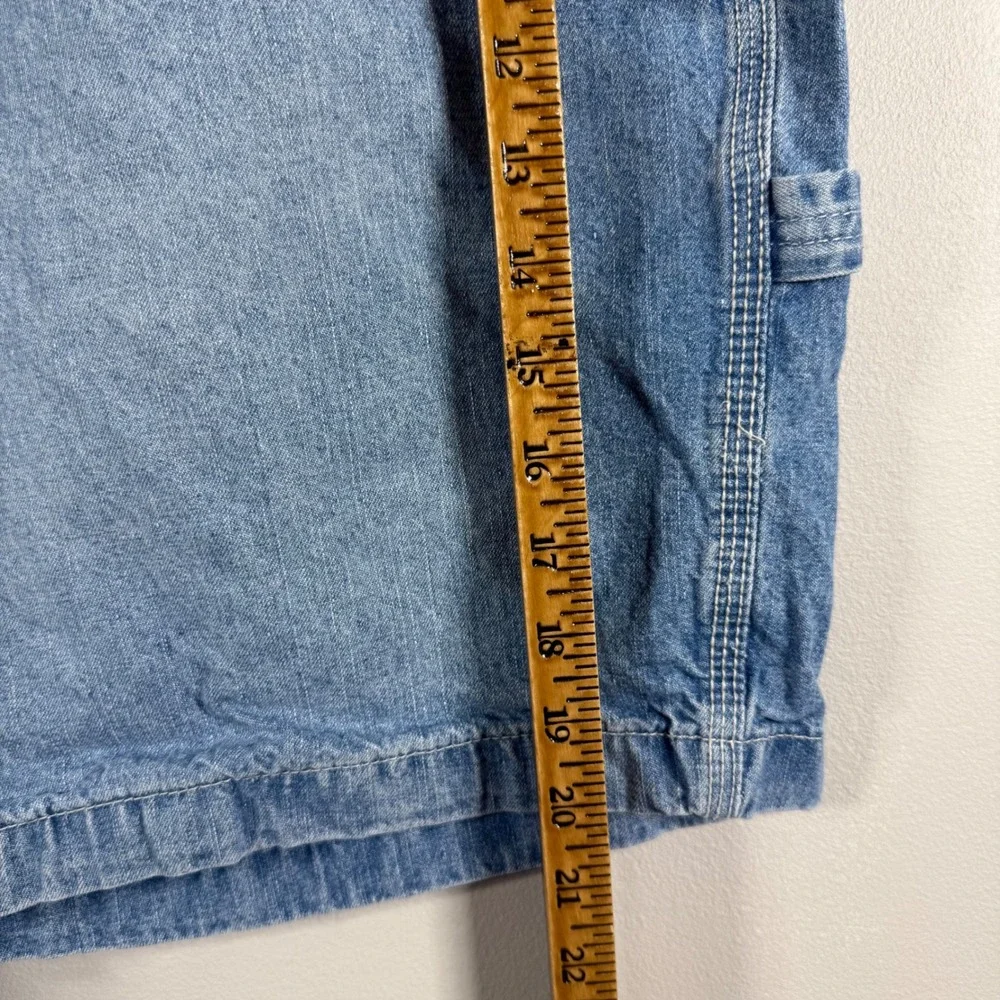 Vintage American Eagle AE Supply Co Workwear Carpenter Denim Shorts Size 38